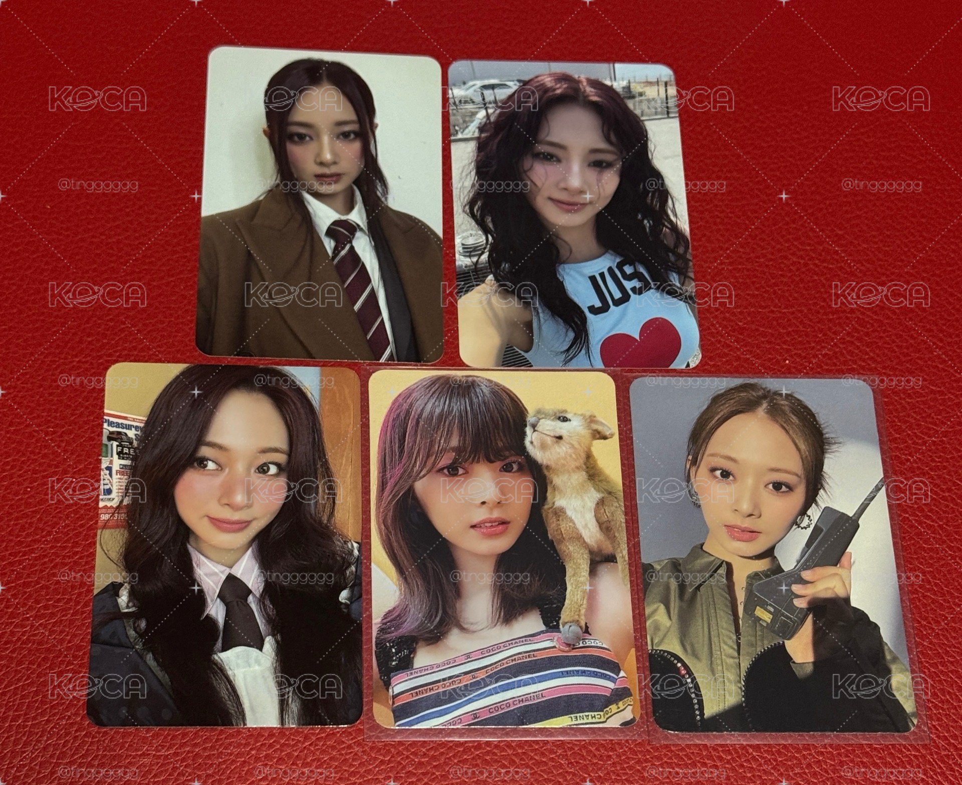 TWICE 子瑜 專輯卡