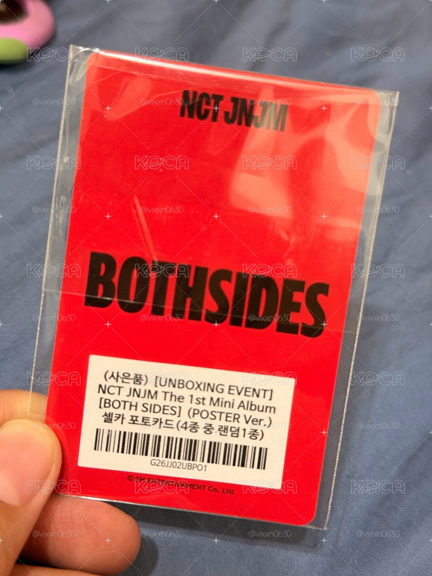 NCT JNJM JENO 直播小卡