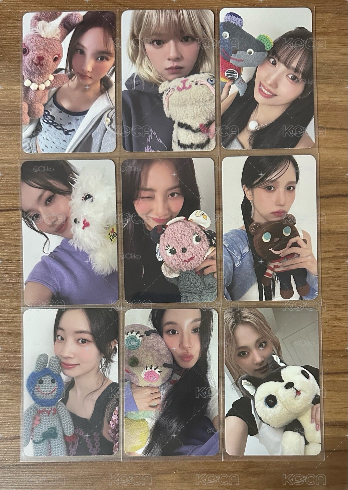 TWICE Strategy 單封小卡全套
