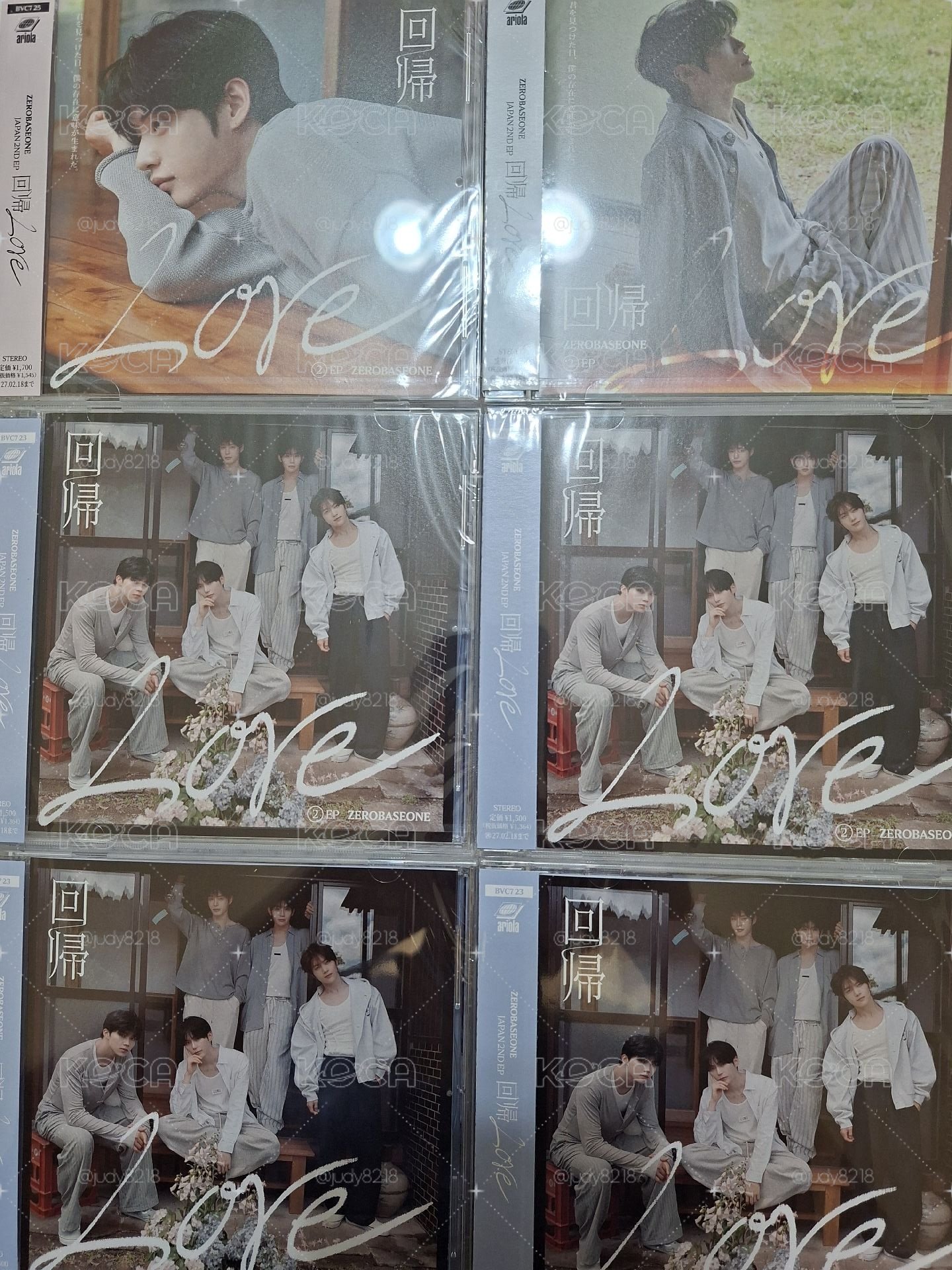 ZEROBASEONE回帰LOVE專輯】〔在台現貨〕zb1日專回歸LOVE（未拆專/無