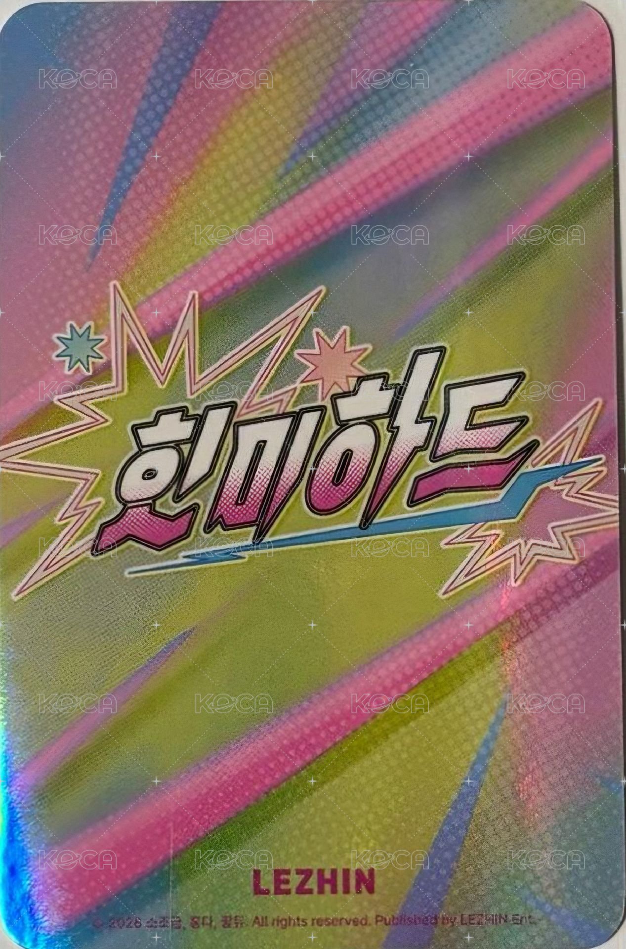 隨機卡 JMEESHOP Random card  Back