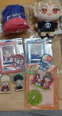 爆豪幼年娃+同人勝出飯友立牌+切島趴娃+轟小卡
