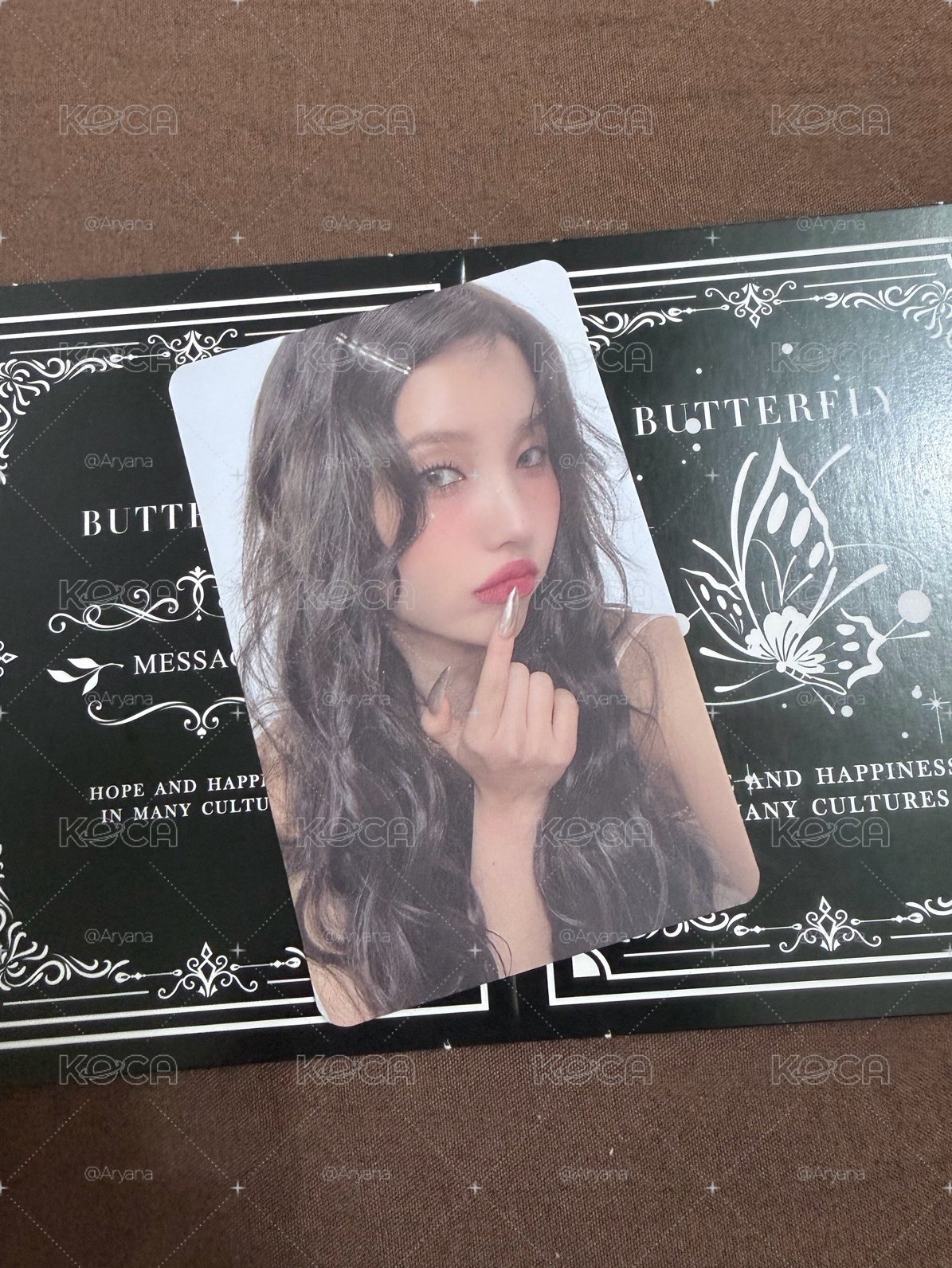 I feel Butterfly 專輯卡 