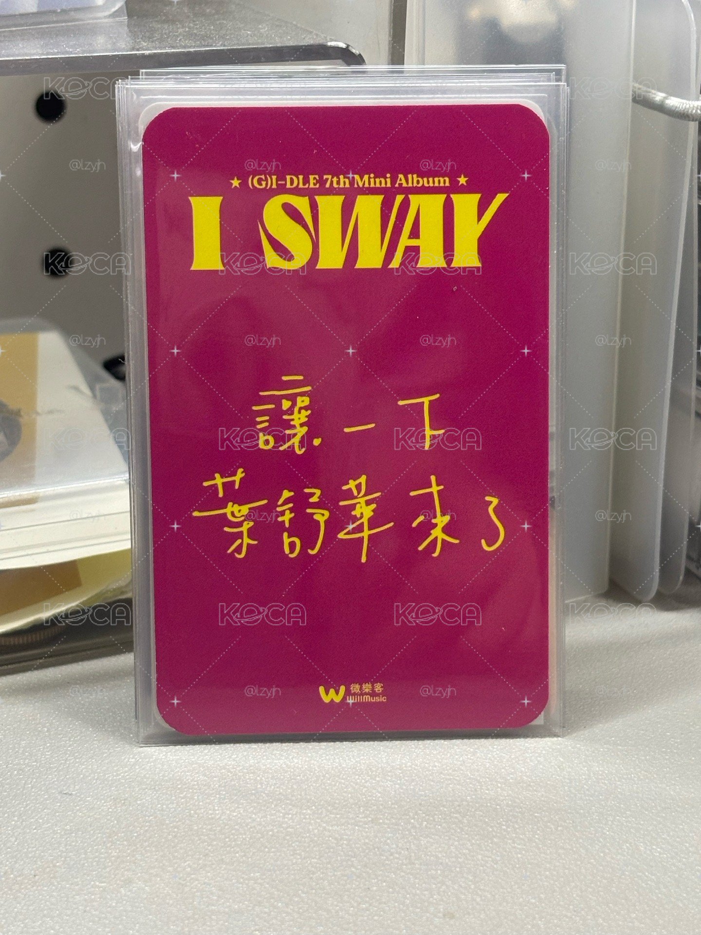 《讓一下葉舒華來了》