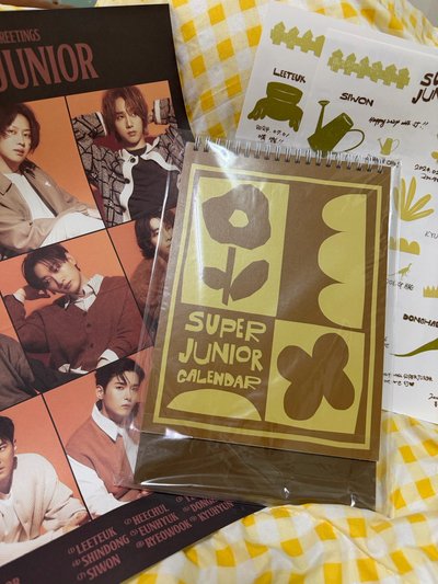 SUPER JUNIOR 2024年 年曆拆售