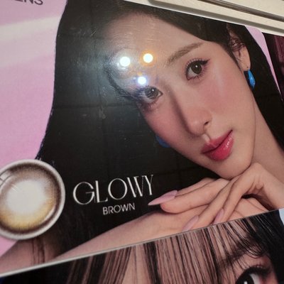 美瞳卡六張
