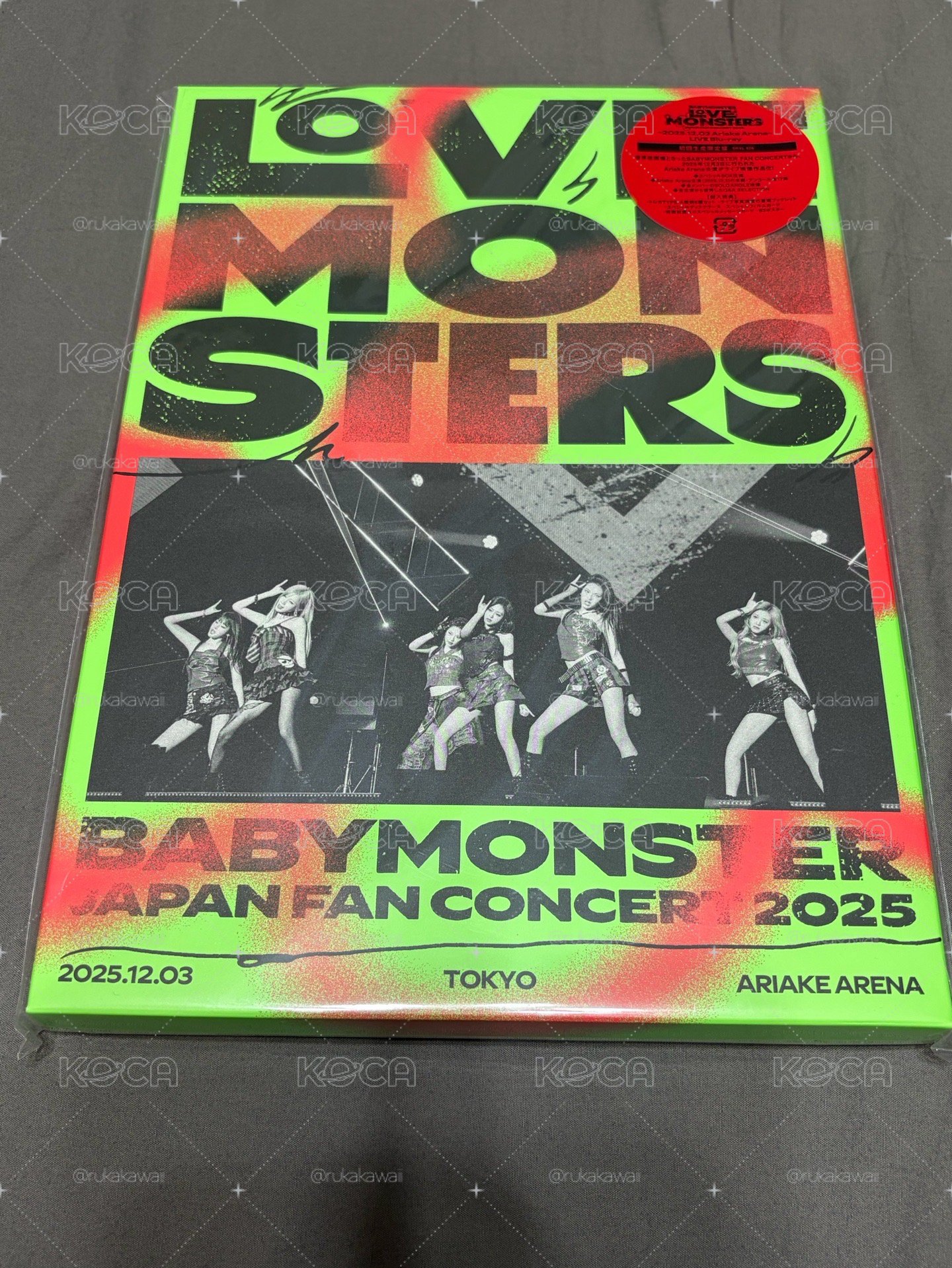 Love Monsters 藍光CD 初回生產限定盤 全新未拆封