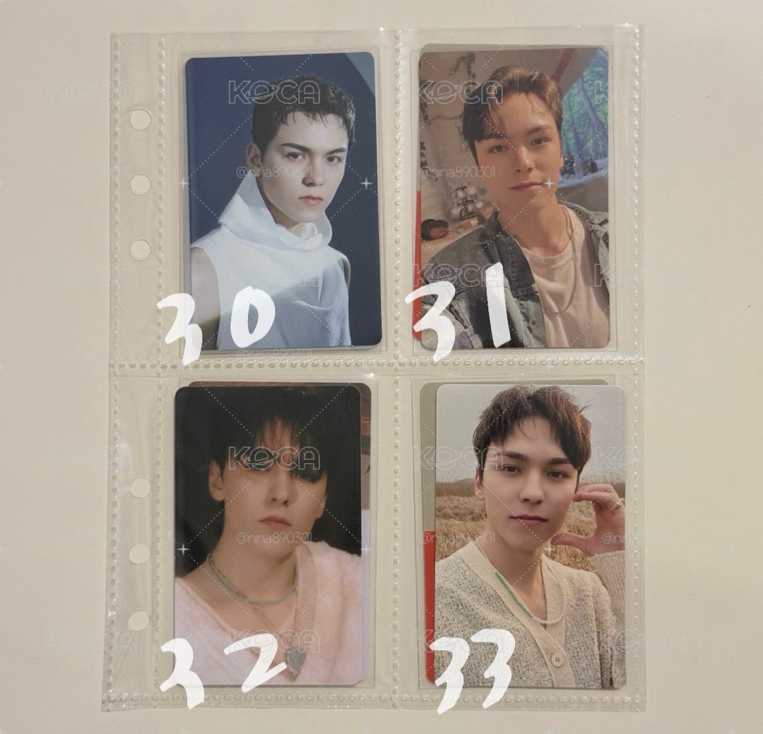 SEVENTEEN 漂亮卡片們 💎💖🩵