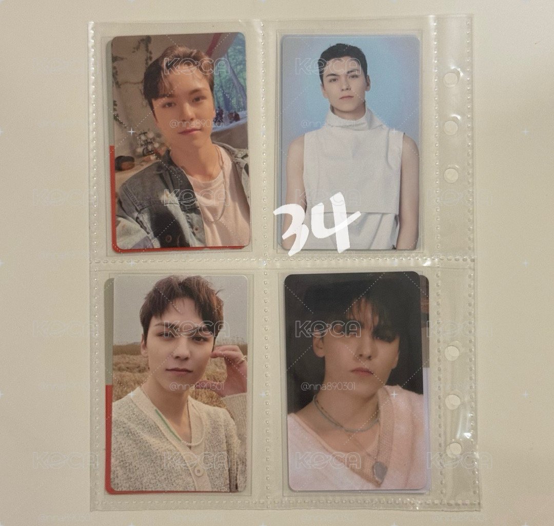 SEVENTEEN 漂亮卡片們 💎💖🩵