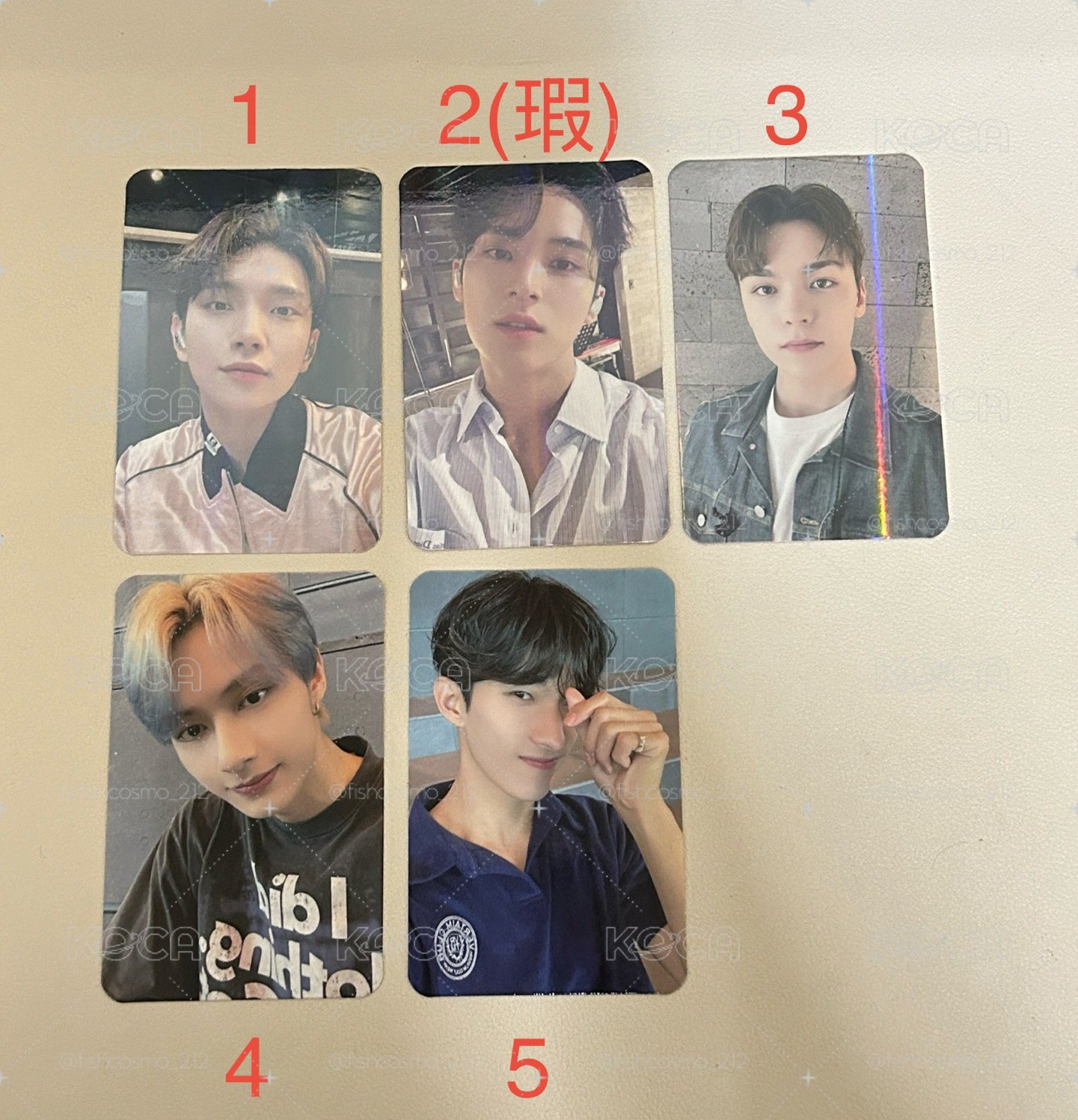 SEVENTEEN 正四後續專 ONINN簽售卡