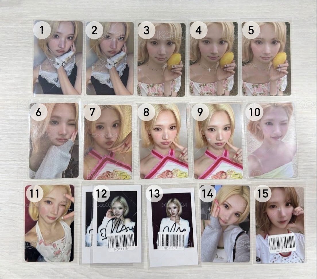 Hearts2hearts jiwoo小卡