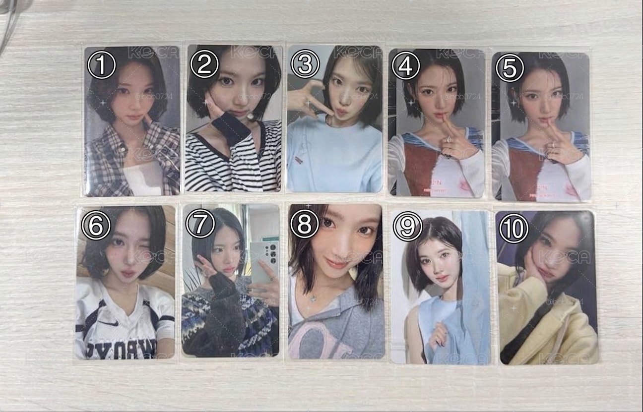 （捆卡區）Hearts2hearts jiwoo 小卡