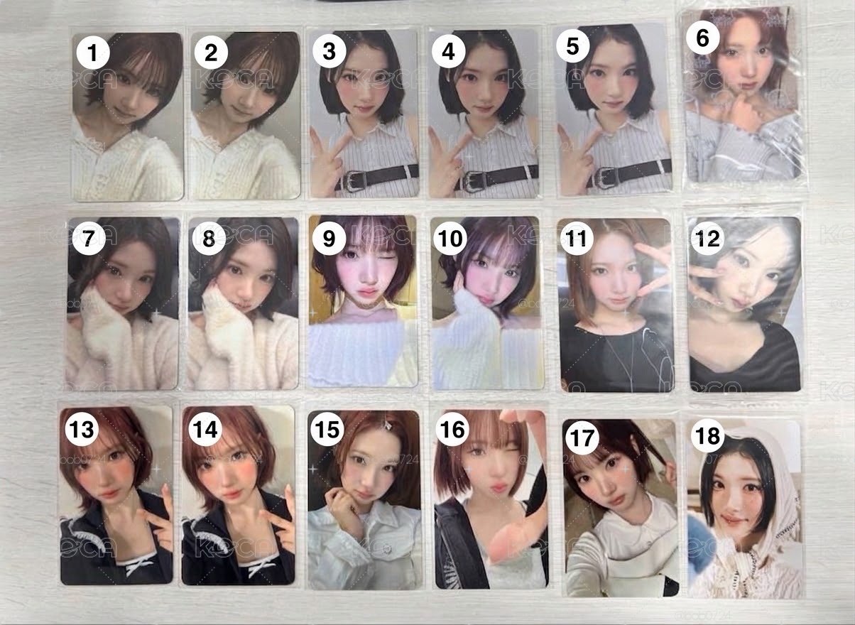 Hearts2hearts jiwoo小卡