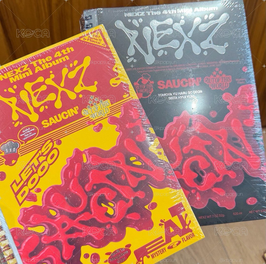 NEXZ SAUCIN’ 未拆專 1套2版