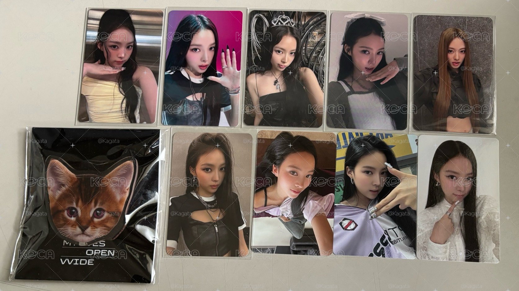 Meovv narin、anna 、ella 小卡和週邊區