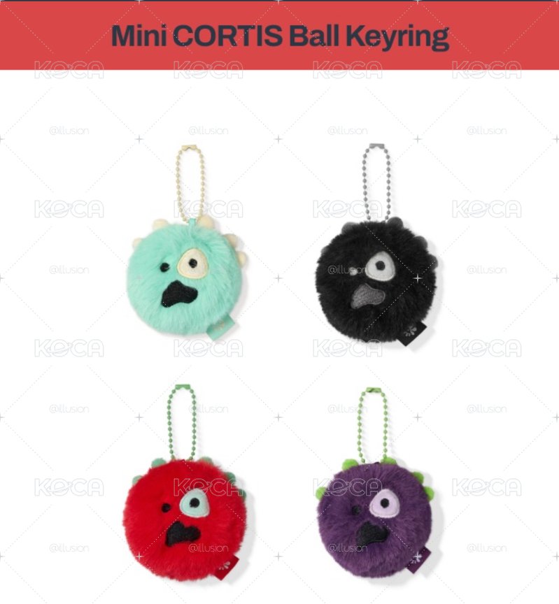 CORTIS Ball Mini 迷你球吊飾
