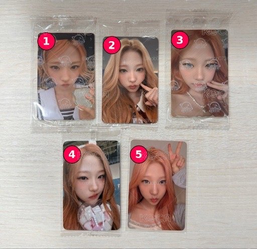 Hearts2hearts Stella 小卡