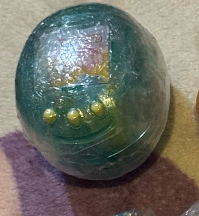 塔麻可吉扭蛋殼造型吊飾 大嘴吉
