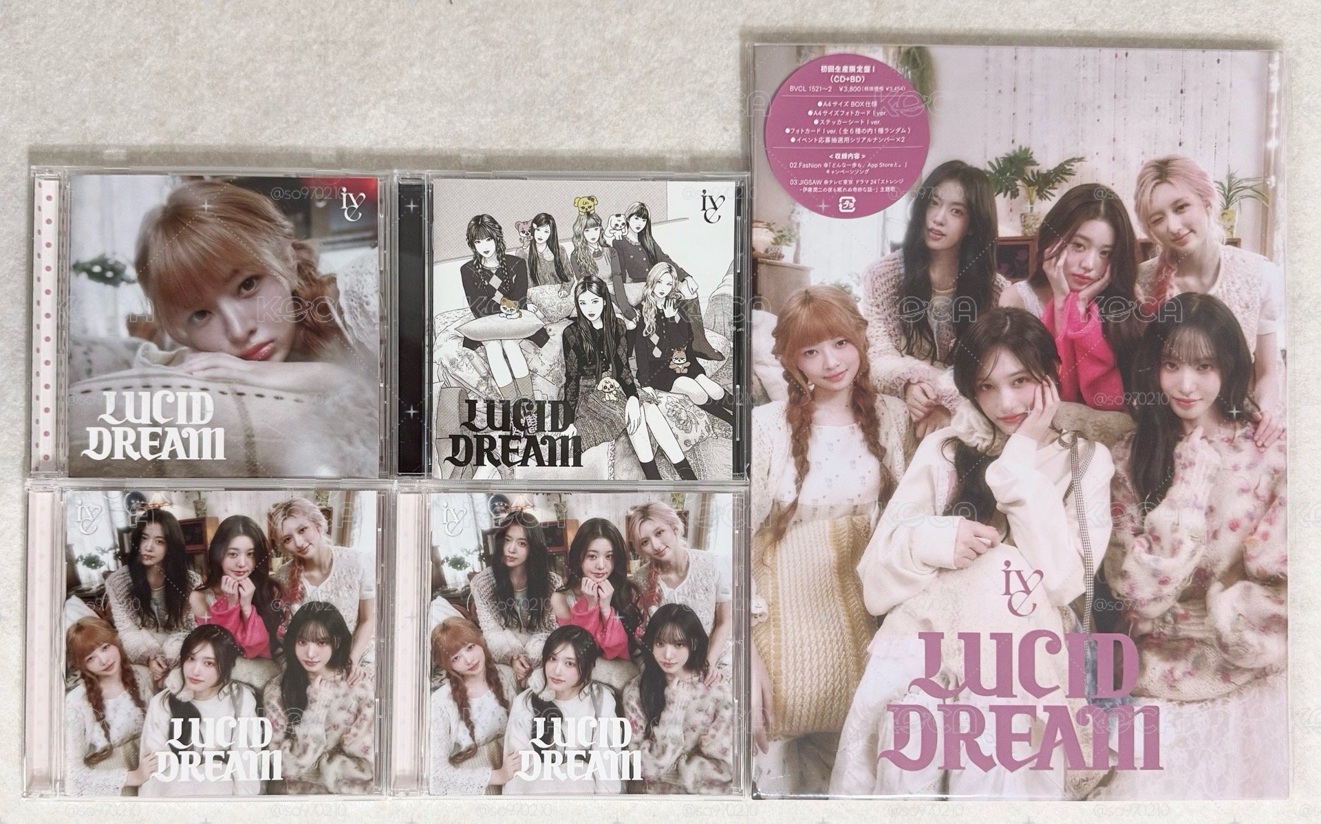 【現貨】LUCID DREAM 已拆專 初回限定盤/通常盤/期間限定/單封/會場限定