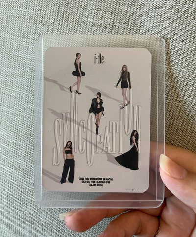 i-dle巡迴演唱會｜澳門入場卡｜MINNIE