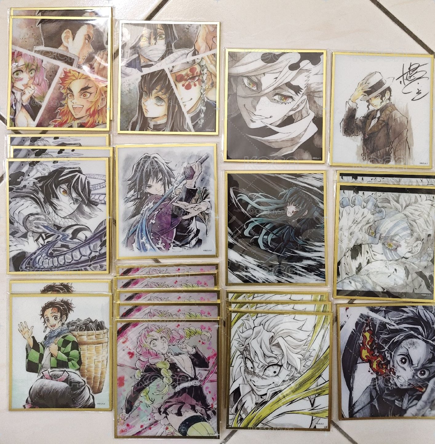 鬼滅 壓克力色紙！