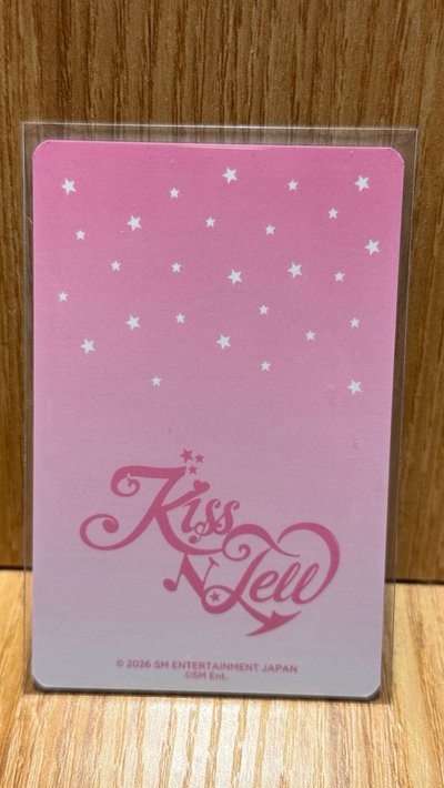🎀 aespa 寧寧 NINGNING｜KISS N TELL 快閃隨機卡 A版 🩷
