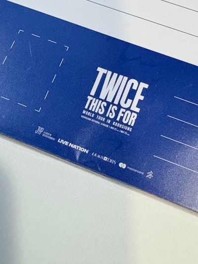 Twice高雄場VIP明信片 整組全新未拆
