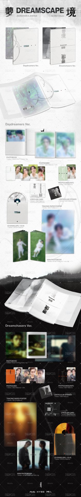 [Pre-Order~10/7] JEONGHAN X JOSHUA  [DREAMSCAPE] OY 通路