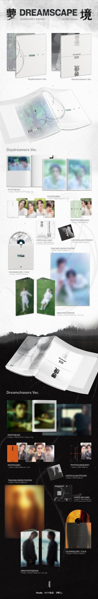 [Pre-Order~10/7] JEONGHAN X JOSHUA  [DREAMSCAPE] OY 通路