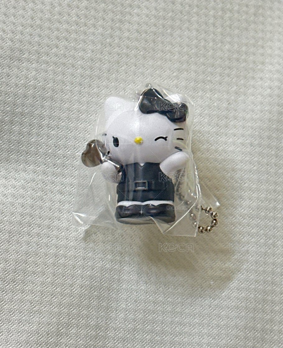 黑色三麗鷗吊飾 Hello kitty
