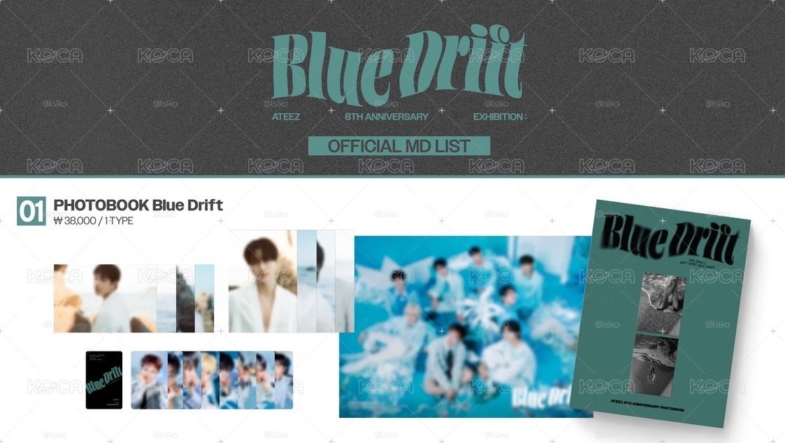 【線上】8th : Blue Drift 寫真書