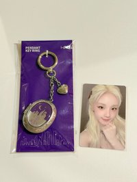鏡子鑰匙匙扣卡片