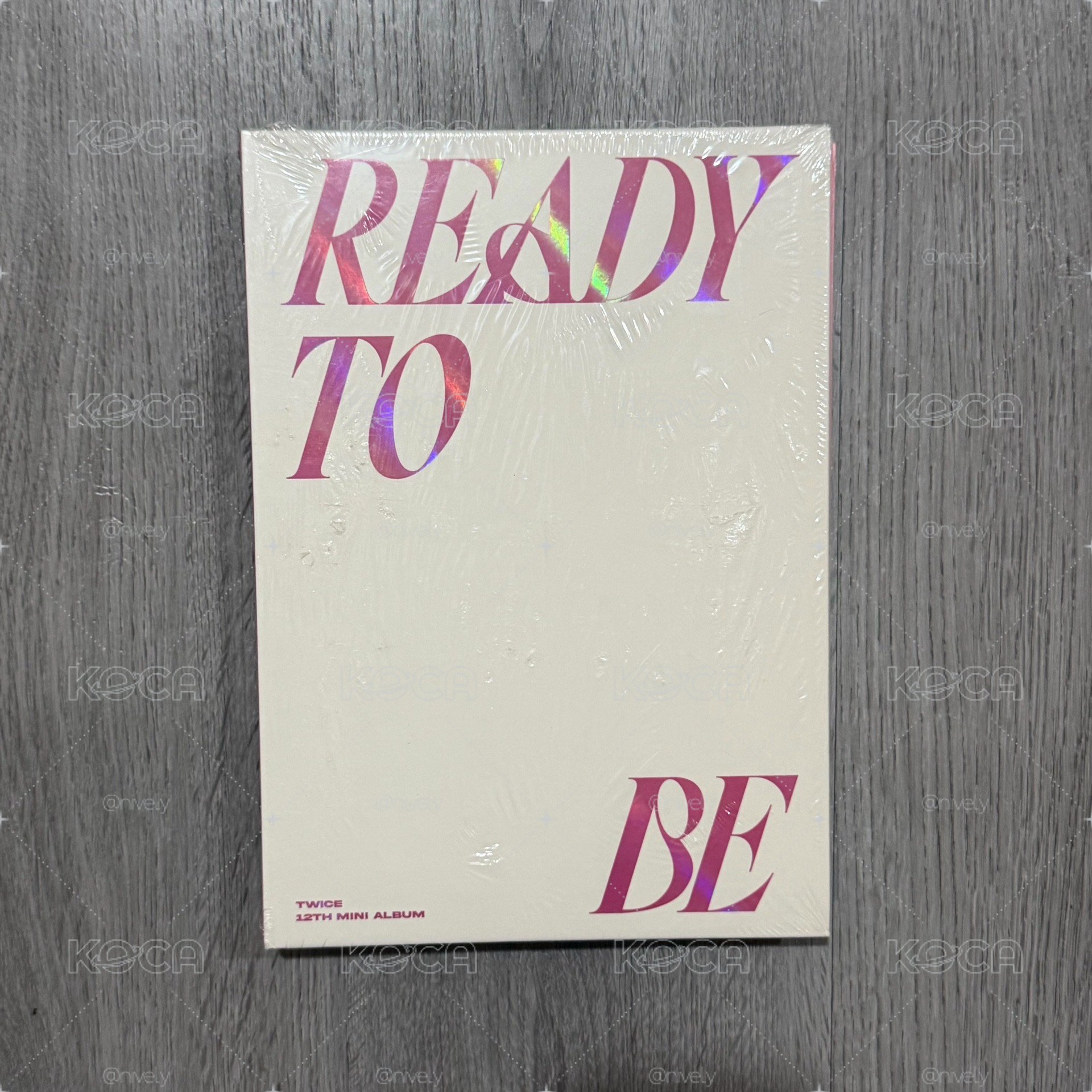 TWICE READY TO BE 粉 全新未拆專