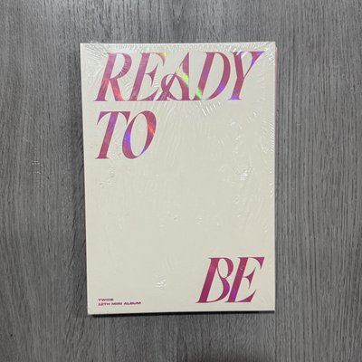 TWICE READY TO BE 粉 全新未拆專