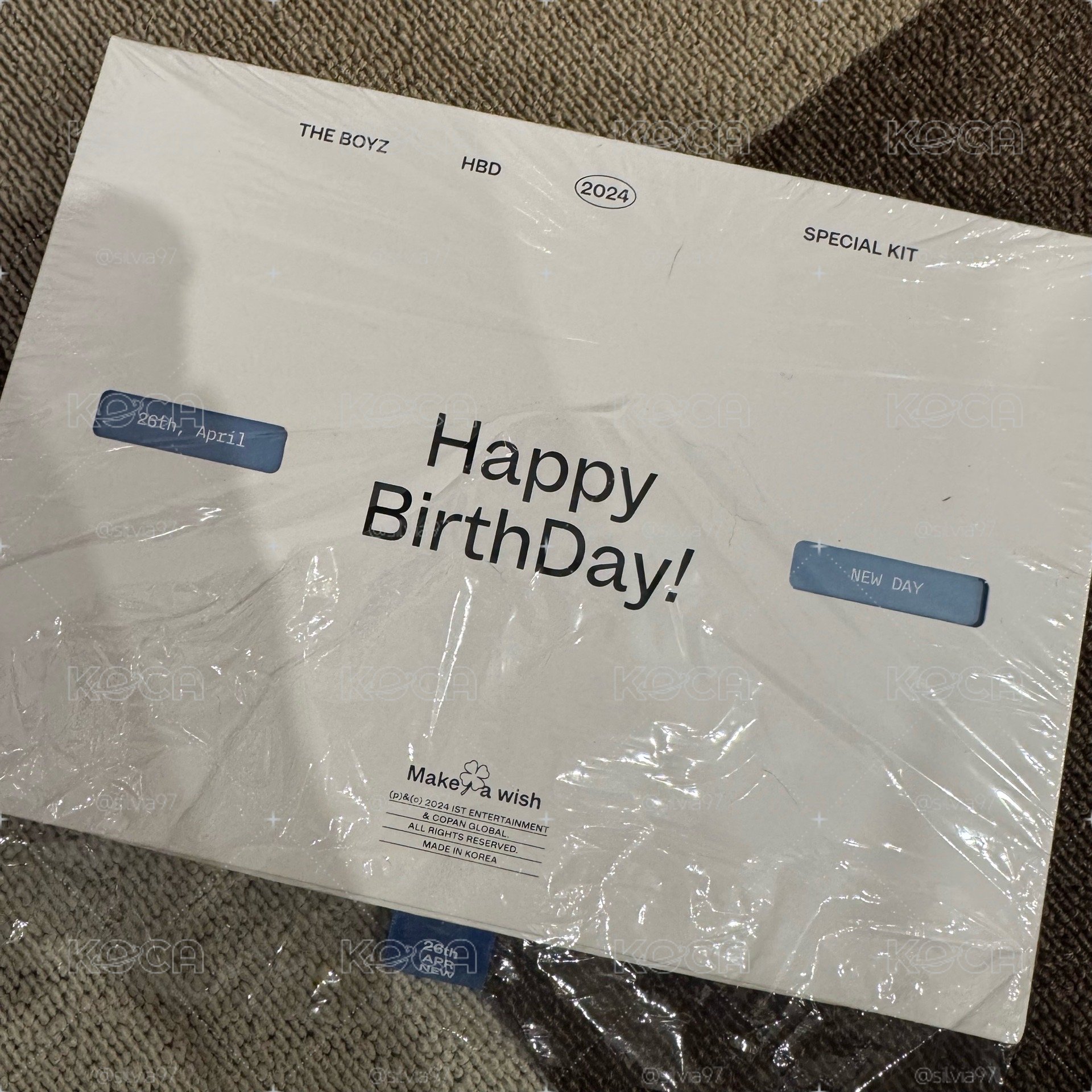 THE BOYZ HBD SPECIAL KIT [NEW DAY]  生日禮盒 