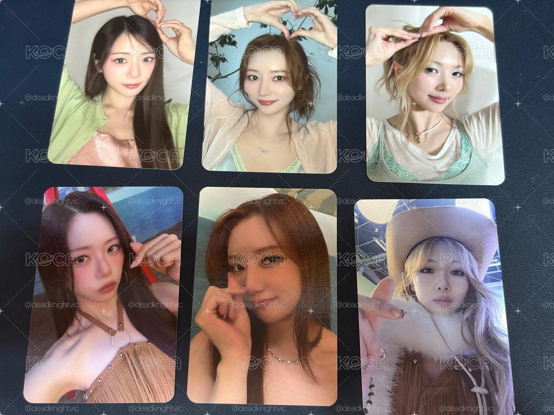 售Dreamcatcher UAU 迷你二輯 K4 通路特典小卡 成套