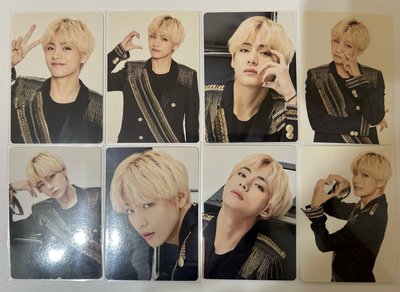 BTS 防彈少年團 金泰亨 V SY 日巡 隨機卡 四寸卡 金髮泰