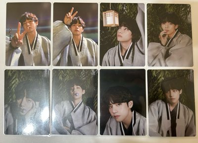 BTS 防彈少年團 金泰亨 V 2022 中秋 dalmajung 隨機卡 四寸卡