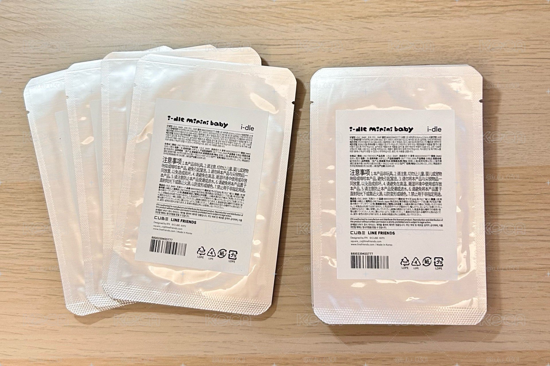 現貨 I-DLE minini baby 未拆 滿額卡 舒華 雨琦 薇娟 小娟 米妮