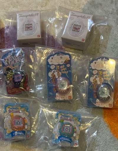 塔麻可吉扭蛋 電子機造型戒指