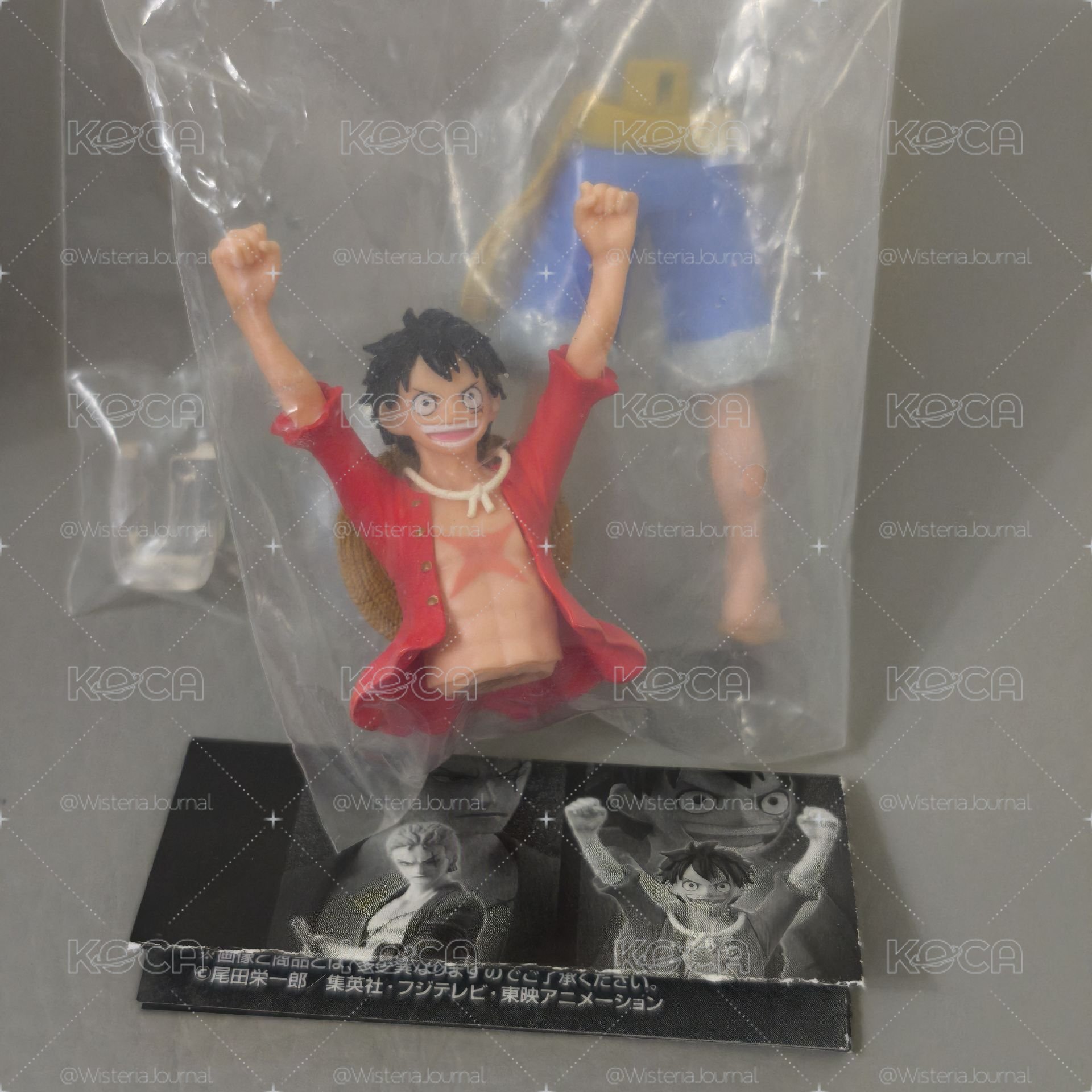 <全新未拆扭蛋> BANDAI 航海王 扭蛋公仔 魯夫 日本帶回