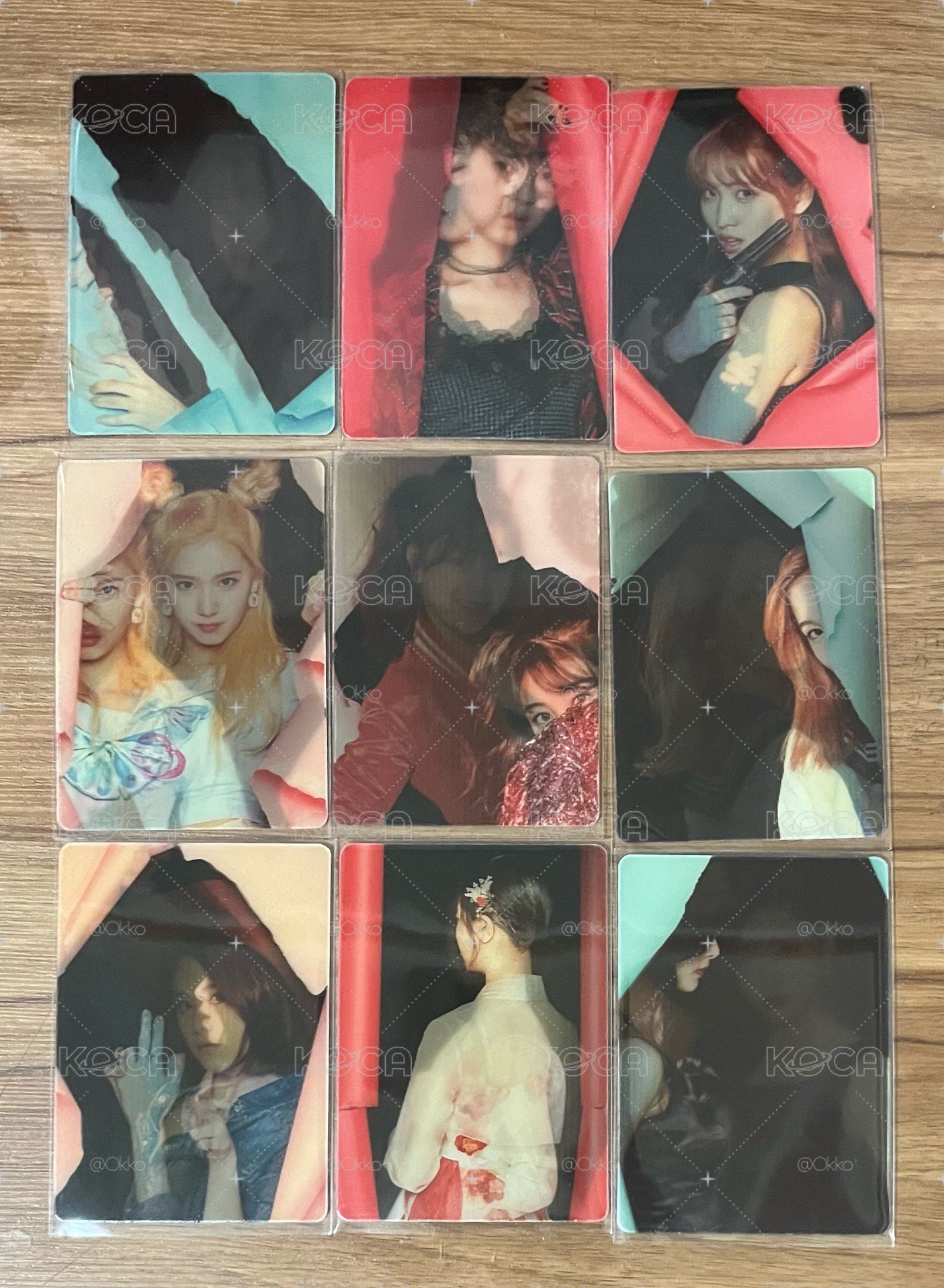 TWICE. PAGE TWO 變化卡一套