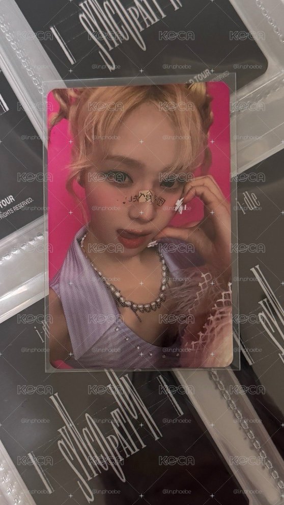 Hot Mess 塔店 特典卡 冬