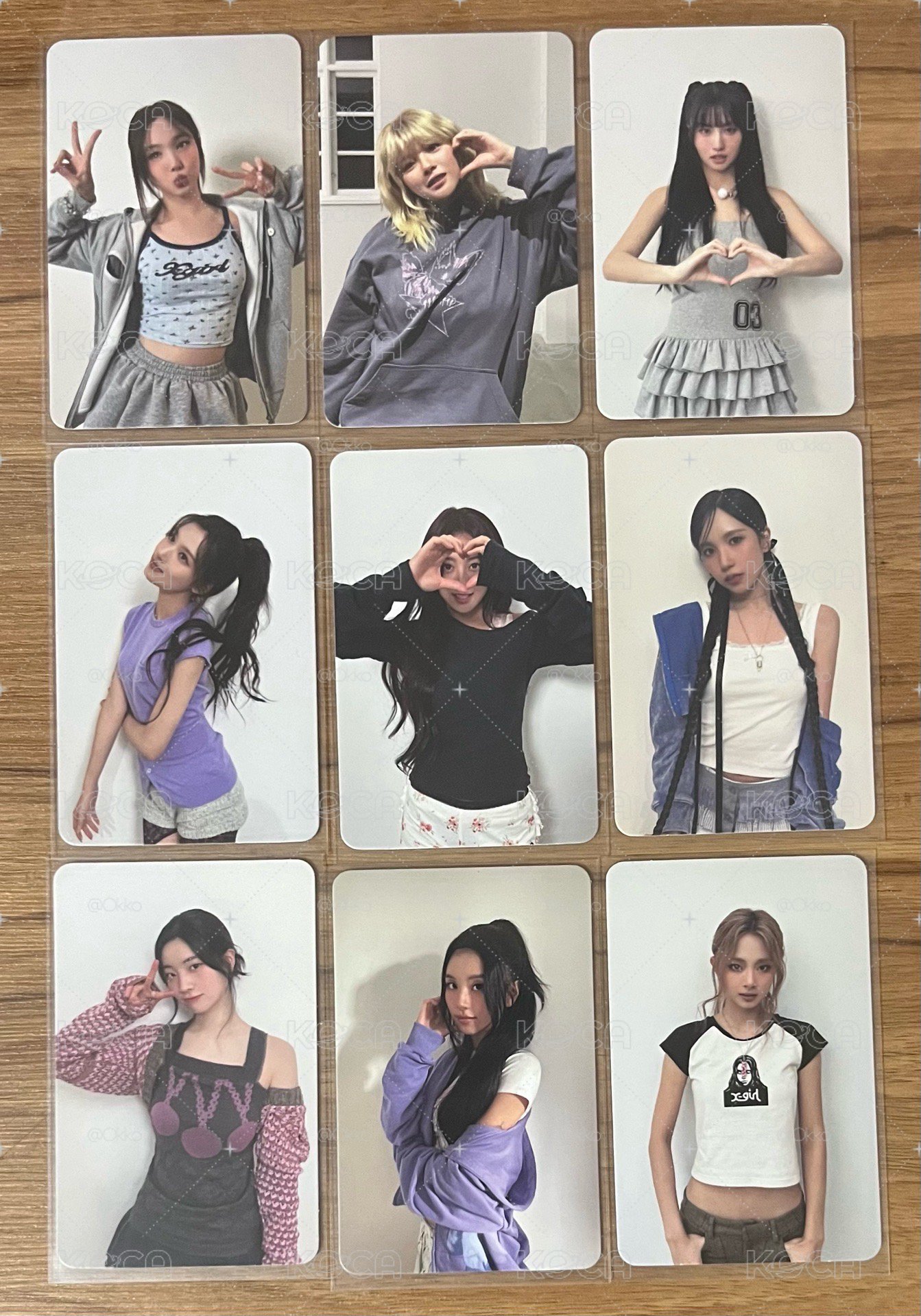 TWICE Strategy 單封預購禮小卡 全套