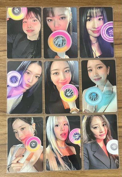 TWICE 手燈卡全套