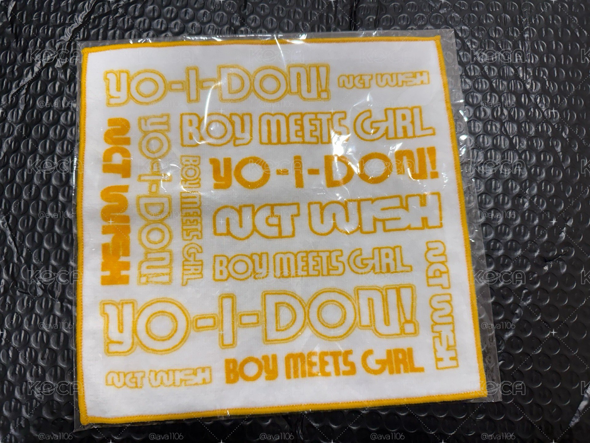YID/BMG mumo 鑰匙圈吊飾 毛巾