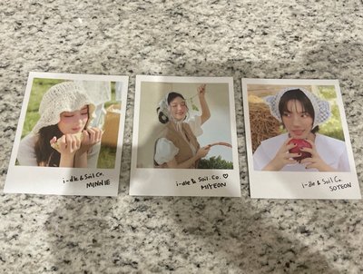 idle年曆米妮美顏小娟