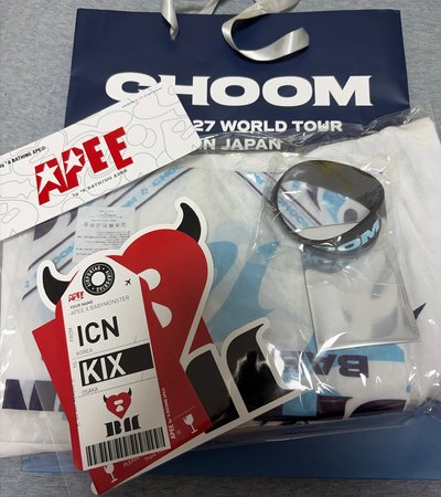 日巡大阪場YG席入場禮一套（贈散場禮）