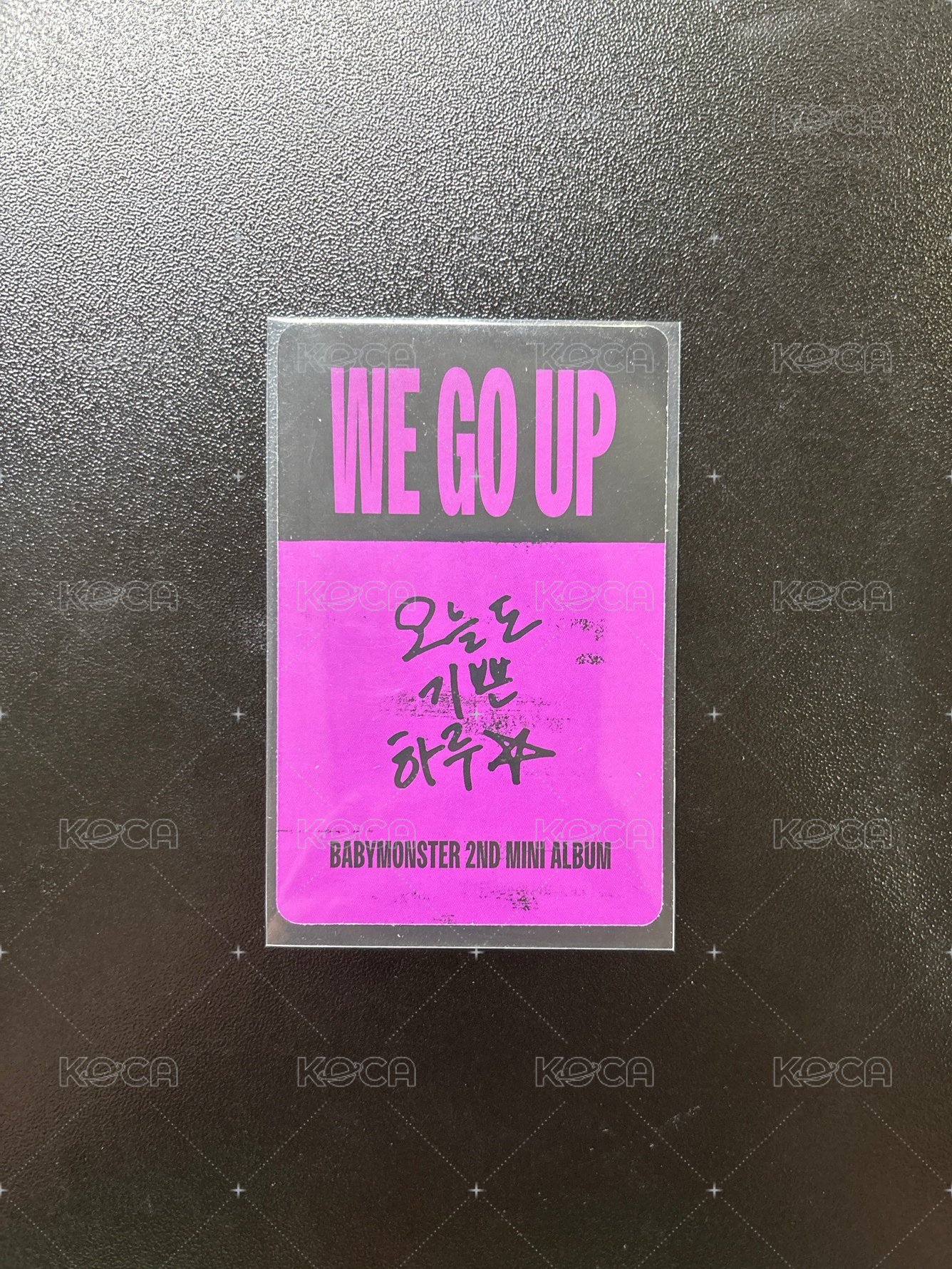 WE GO UP 專輯卡 POSTCARD ver.