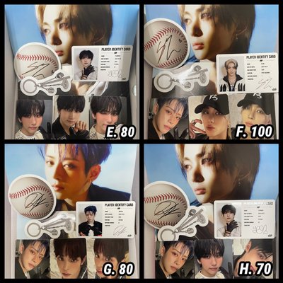 NOWZ🩶FANME 台北簽售特典卡、入場卡、IGNITION/PlayBall專輯